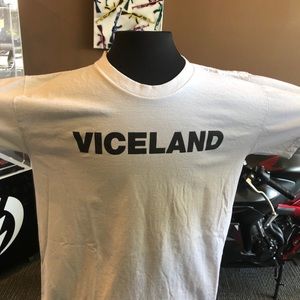 Viceland White Tee Lrg